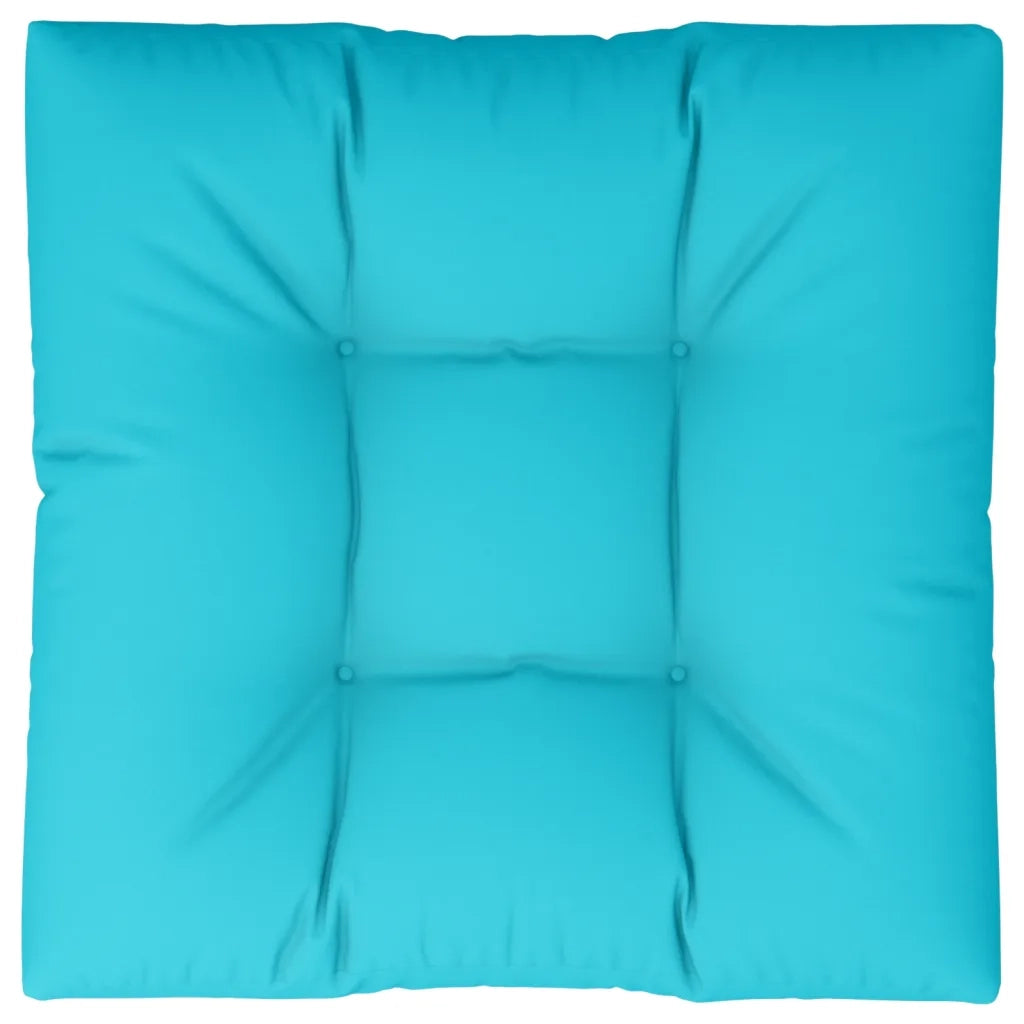 Cuscino per Pallet Turchese 70x70x12 cm Tessutocod mxl 118385