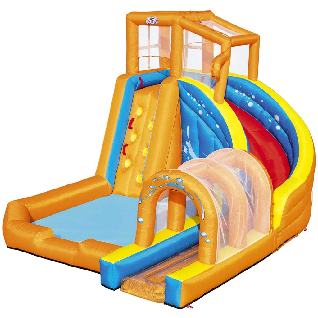 Bestway 53303 | H20GO! - Parco Acquatico Hurricane Tunnel Blast, 420x320x260 cm