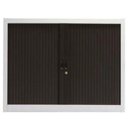 Armadio basso per archiviazione a serranda per ufficio cm. 120x47x69h