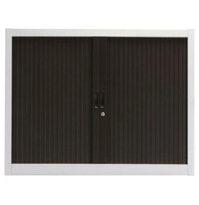 Armadio basso per archiviazione a serranda per ufficio cm. 120x47x69h