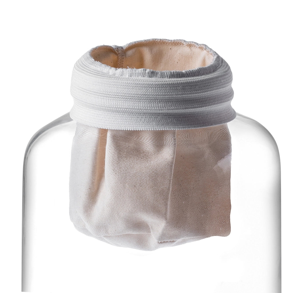 Sacchetto filtro per vino KADAX con elastico, riutilizzabile, 1 litro