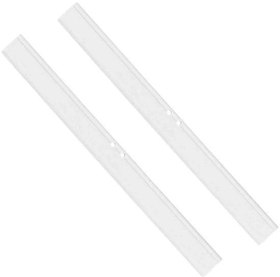 Due pezzi di labbro in gomma 25cm labbro di spazzola in silicone per spazzola da doccia sostitutivo di labbro per spazzola