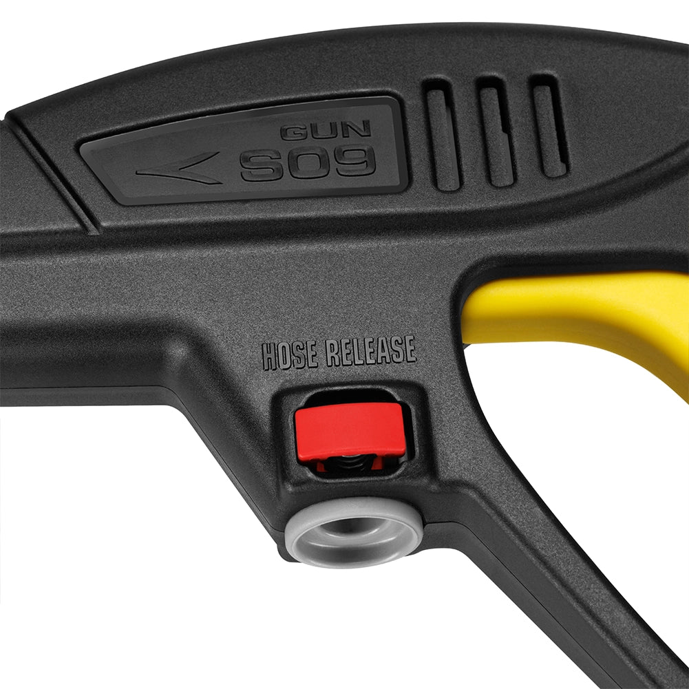 Pistola Idropulitrice a Spruzzo 160Bar Compatibile Idropulitrici in PP e Fibra di Vetro Nero