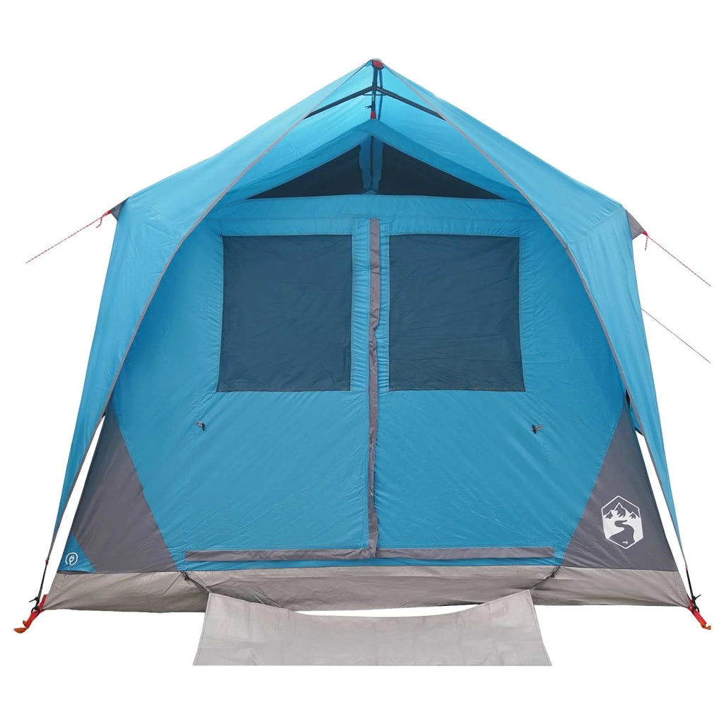 Tenda a tunnel con tetto Blu 10 persone Poliestere e Acciaio 42028662