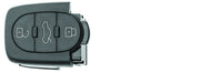 COVER CHIAVI PER AUTO AUDI VOLKSWAGEN HURSB8  HURSB8  3 bottoni    SILCA
