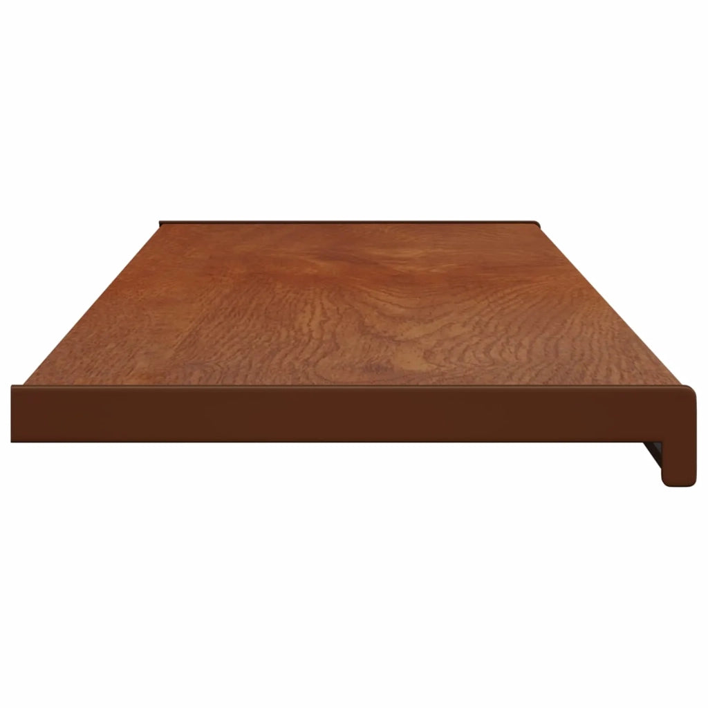 Soglia della Finestra Legno Marrone 140 x 35 x 4,5 cm PVC CFW4517983