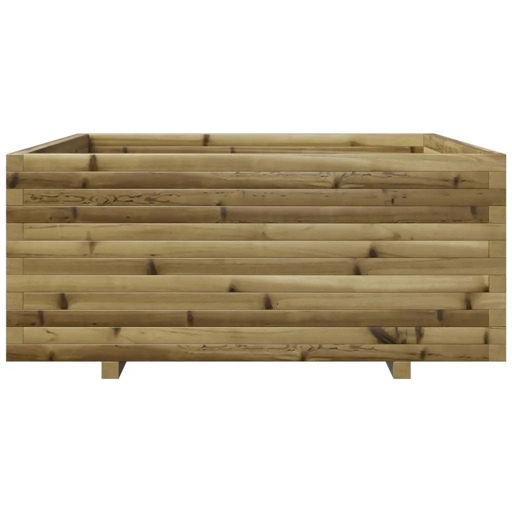 Fioriera da Giardino 110x110x49,5 cm Legno di Pino Impregnato