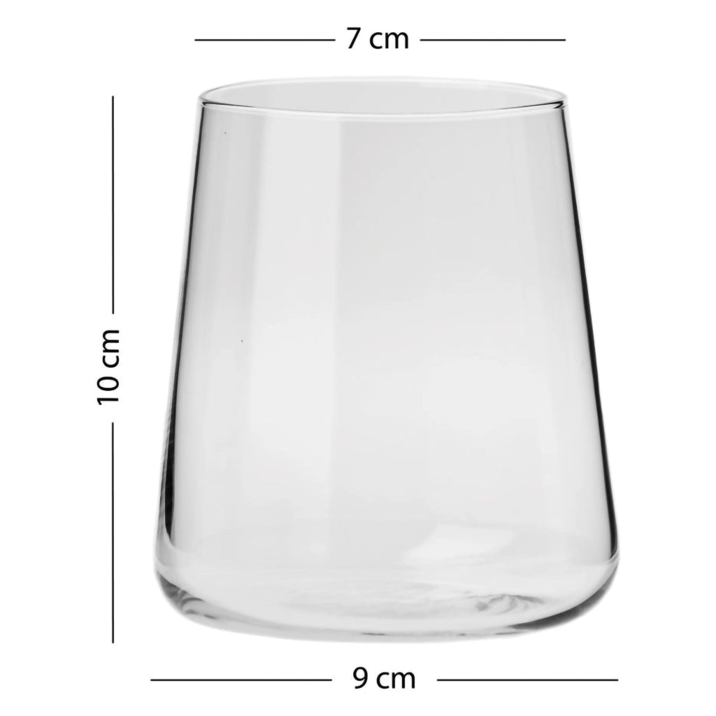 Nenaso, Bicchieri set da 4 420 ml, Trasparente