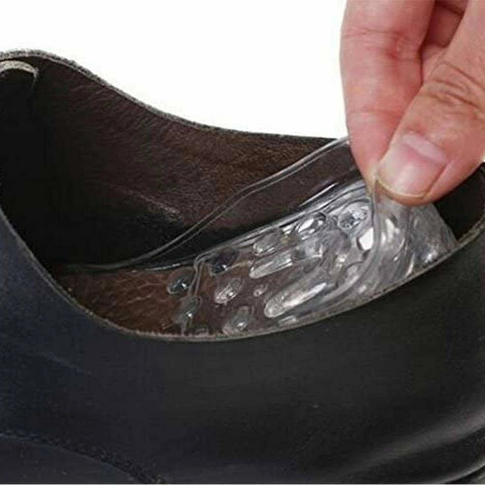 Trade Shop - Solette Alzatacco Gel Silicone Altezza Regolabile Alzatacchi Scarpe Uomo Donna -