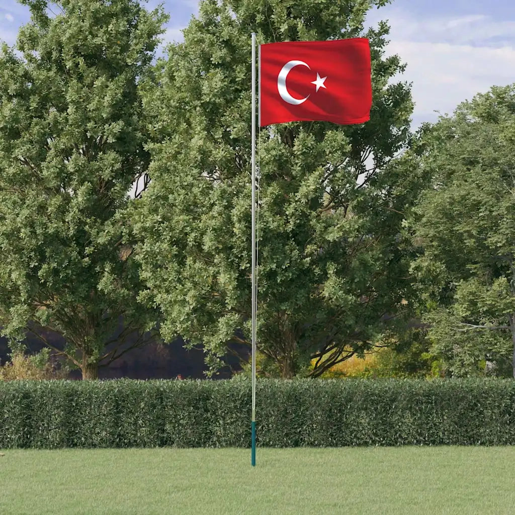 Asta e Bandiera Turchia 6,08 m Alluminio CFW5432737