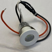 Trade Shop - Mini Faretto Led 2 Watt Incasso 3v-5v Luce Fredda 6500k Punto Luce Diametro 20mm -