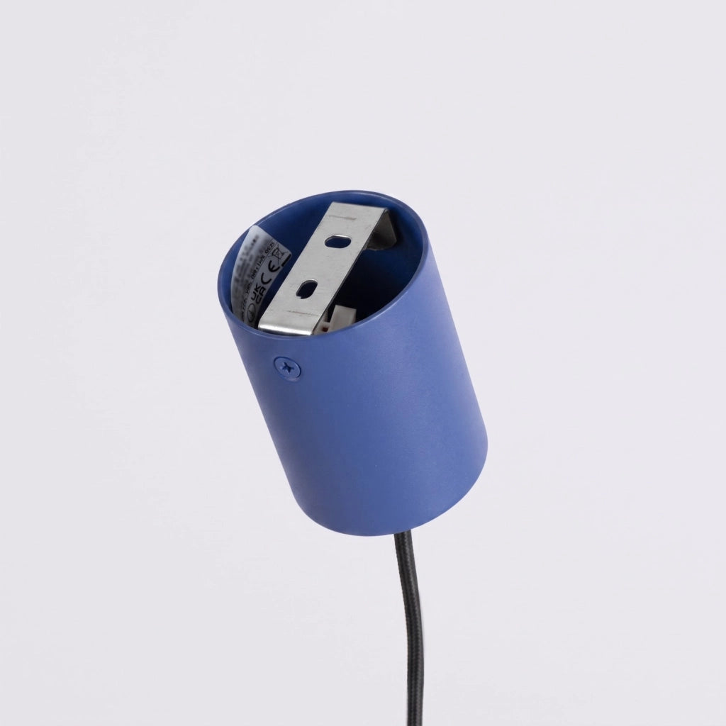 Lampadario KARBON 4 oltremare