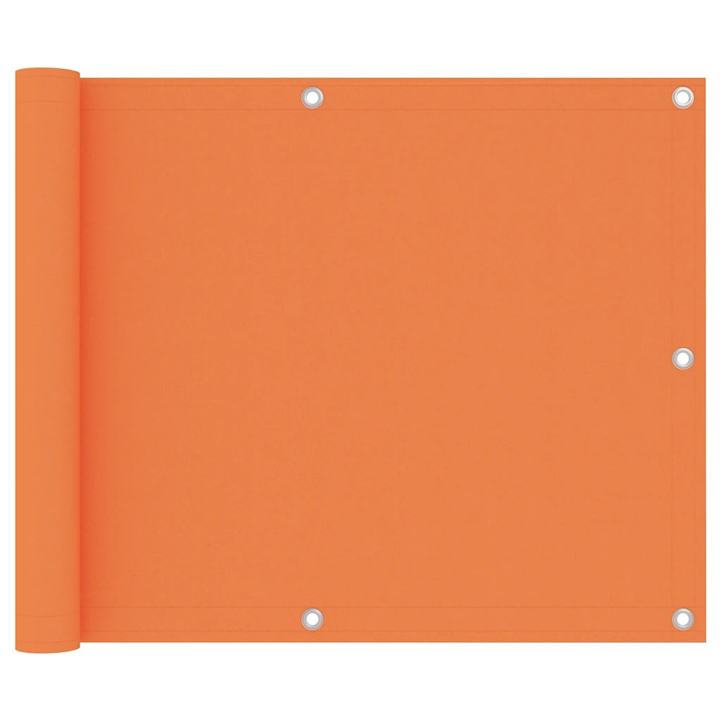 Paravento da Balcone Arancione 75x300 cm Tessuto Oxford cod mxl 15147