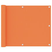Paravento da Balcone Arancione 75x300 cm Tessuto Oxford cod mxl 15147