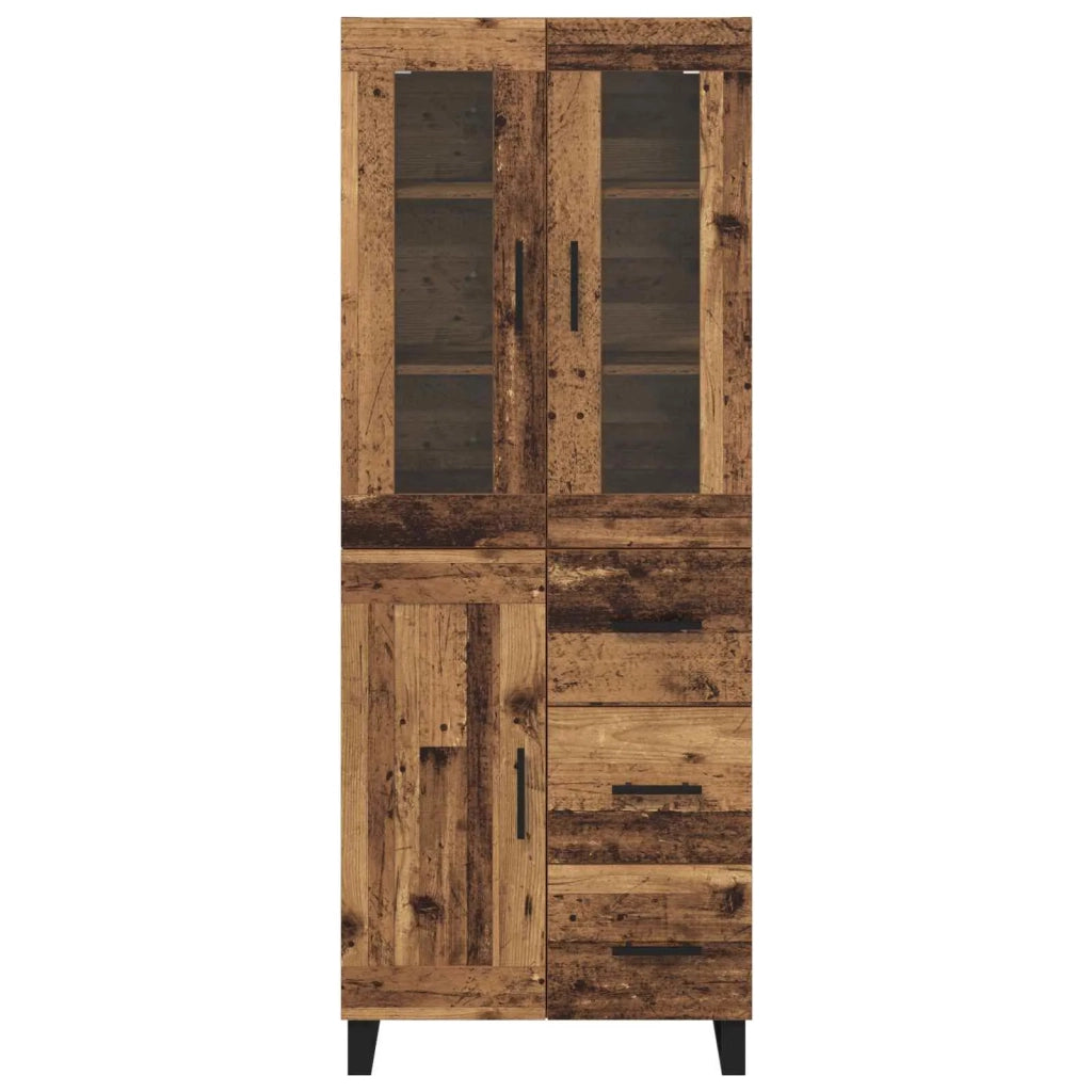 Credenza con cassetto 2 pcs Legno vecchio Legno multistrato 3415767