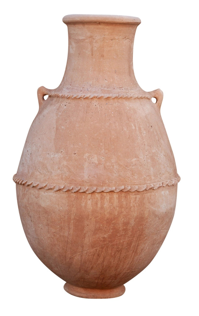 Biscottini Anfora con manici in terracotta tradizionale del deserto del Sahara fatta mano
