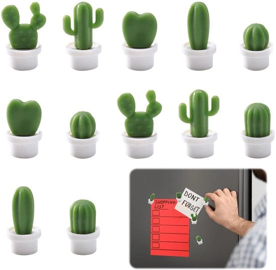 Sticker Magnetici per Frigorifero, 12 pezzi di magneti per frigorifero per bambini, mini magneti per frigorifero, decorativi per lavagne bianche, armadi e foto.