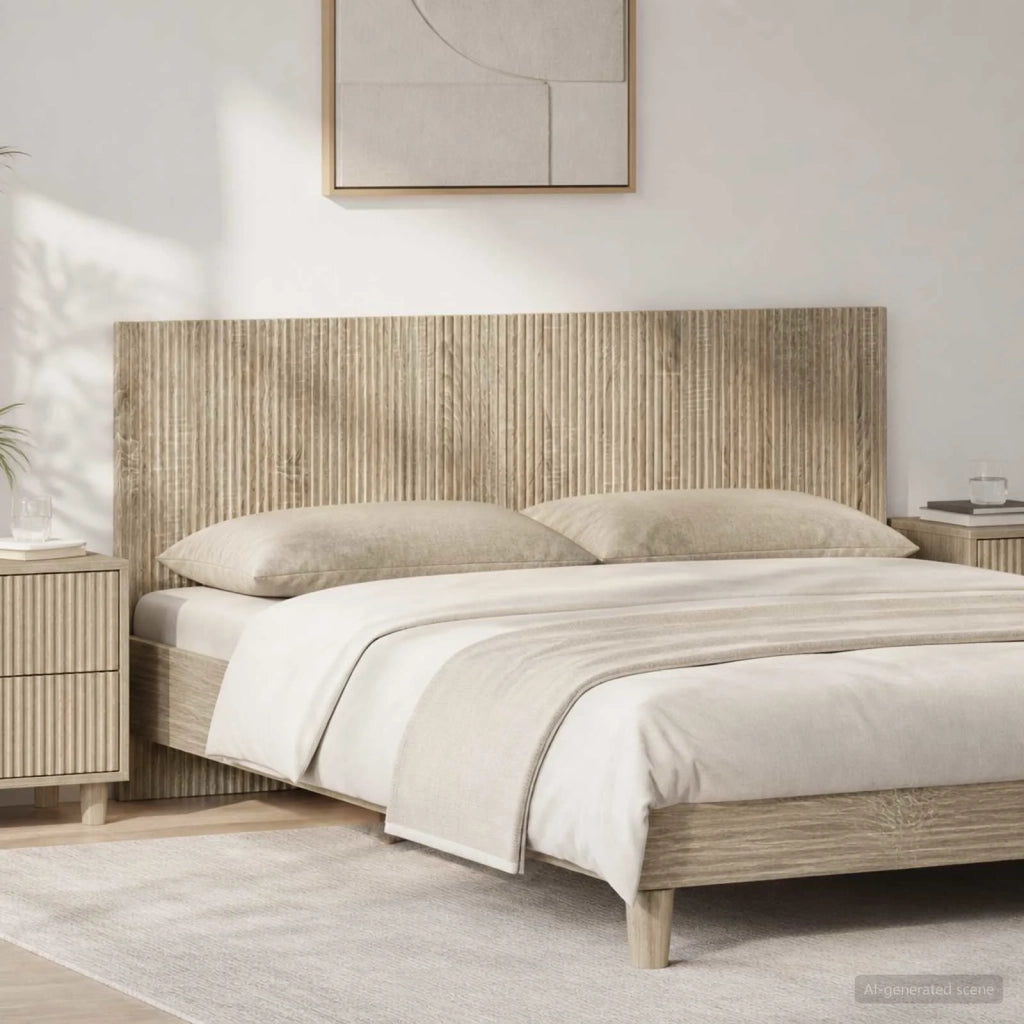 Testiera da Muro ARNHEM Rovere Sonoma Legno ingegnerizzato 896737