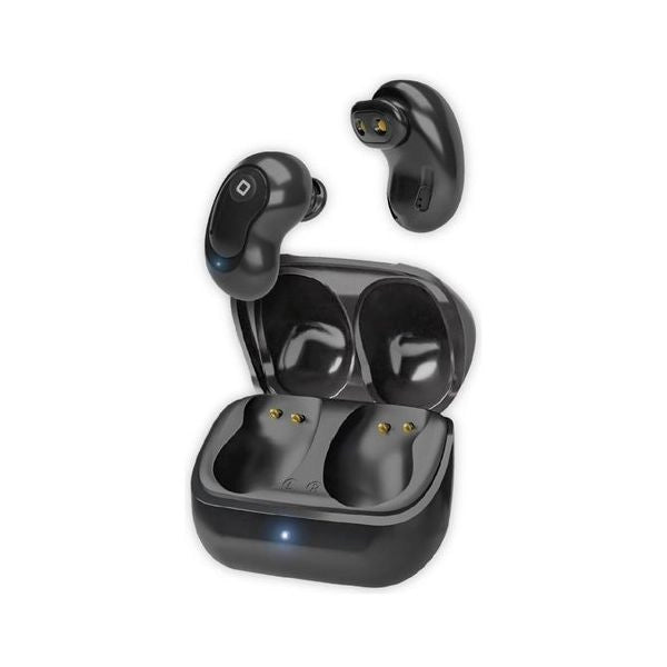 Auricolari microfono bluetooth sbs teeartwsblgembtk twin black gem ner