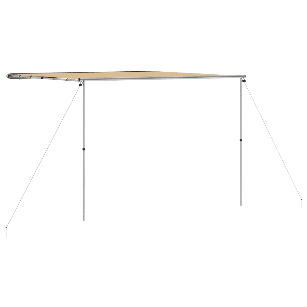 vidaXL Tendalino per Camper e Roulotte 3x3x2,15 m Beige
