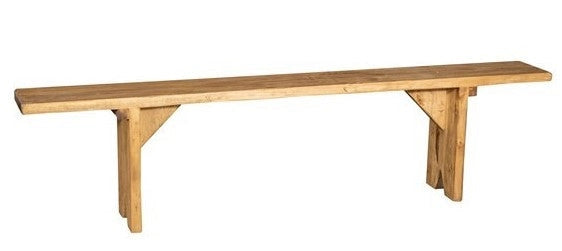 Biscottini PANCA IN LEGNO MASSELLO DI TIGLIO FINITURA NATURALE MADE IN ITALY realizzata