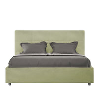 Letto Matrimoniale 160x210 cm Senza Rete Mika Tè verde