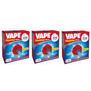 Mulitpack da 3 elettroemanatori vape anti zanzare a spina in confezione con 10 piastrine ciascuno