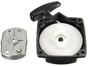 Avviamento Manuale Universale - Ritorno Indietro Portatile - Motoseghe/Coltelli di Prato - Montaggio - Distanza Fessure di Avvito 67mm - Lunghezza Cavo 85cm - Meccanismo di Avvio