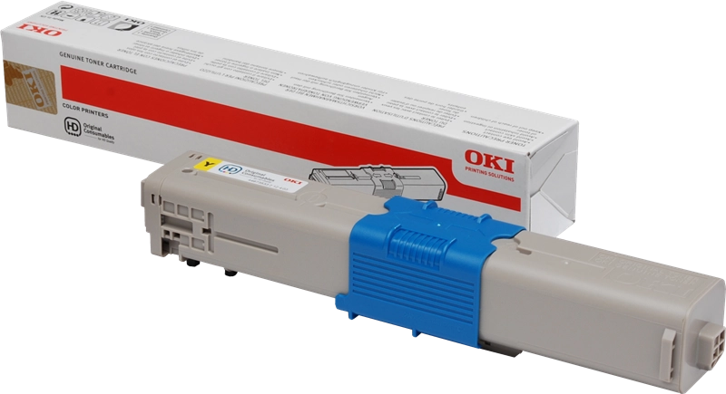ORIGINAL OKI toner giallo 44973533 C301/321 ~1500 Seiten