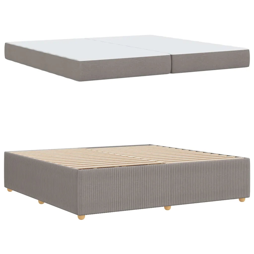 Struttura del letto con materasso Talpa 200 x 200 cm Tessuto 3398435