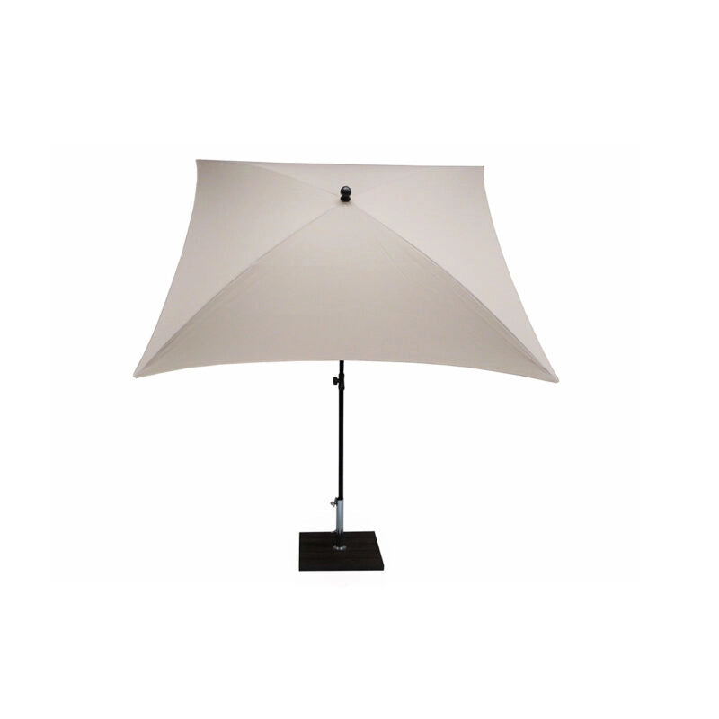 Ombrellone palo centrale Kronos Made in Italy - 200 x 200 cm - Bianco