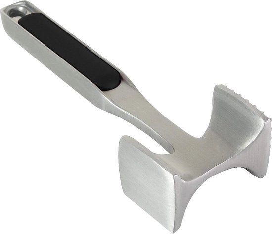 Spazzola per carne ergonomico manico in plastica - grigio - 23 cm lungo - qualità gastronomica - Gourmet KO119OHCGA
