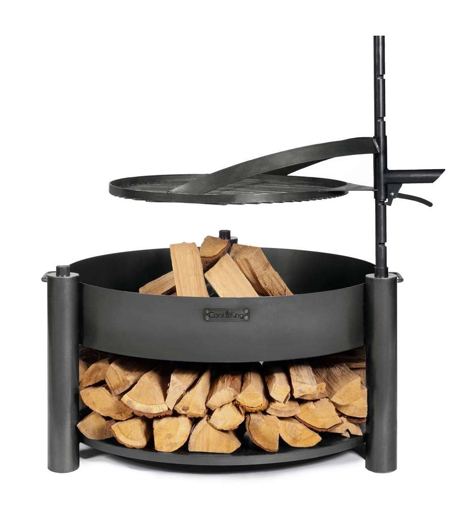 Barbecue Braciere Multifunzione “MONTANA X” con Griglia da 60 cm