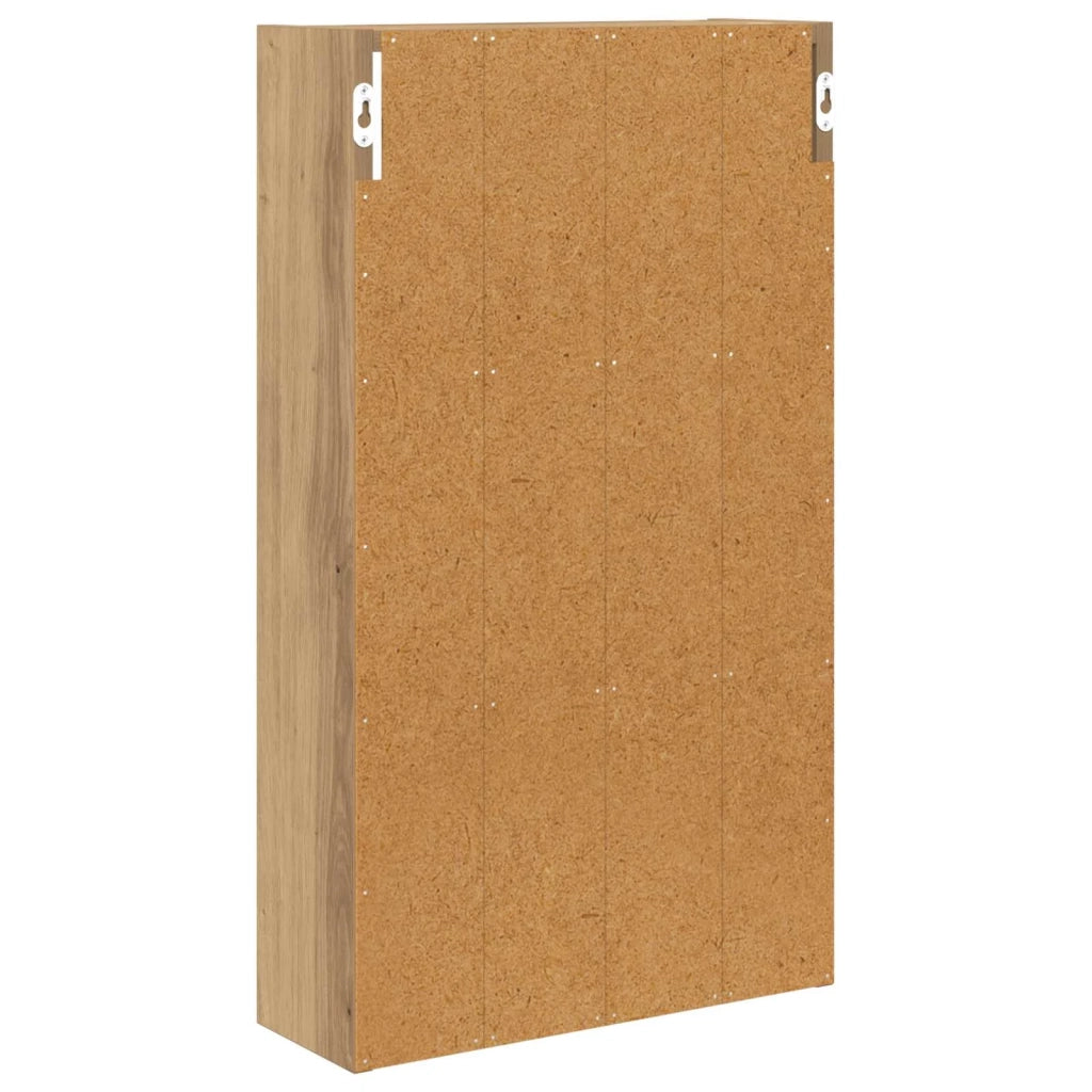 Armadio da bagno a muro Rovere Artigianale 40 x 14 x 70 cm 889366
