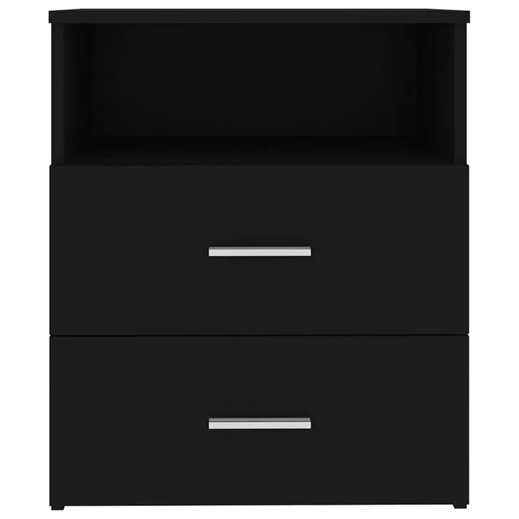 Comodino Nero 50x32x60 cm cod mxl 31006