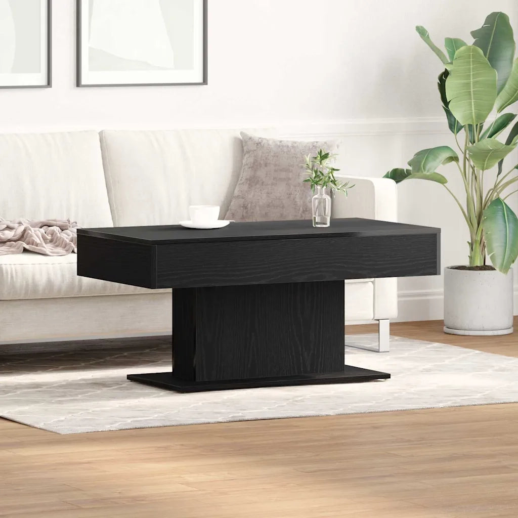 Tavolino da salotto Rovere Nero 96 x 50 x 45 cm 862624