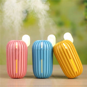 Trade Shop - Umidificatore Usb Ultrasuoni Cactus 200ml Aromaterapia Diffusore Depuratore Casa -