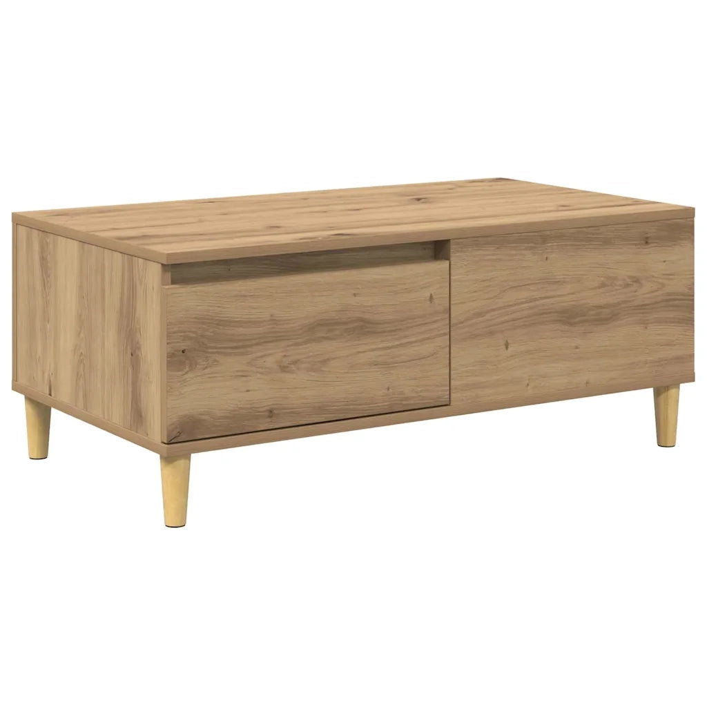Tavolino da salotto | Tavolino da caff¨¨ | Tavolino da Soggiorno Rovere artigianale 90 x 50 x 35 cm