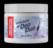 DEO DUE CRISTALLI PROFUMATI PER ASPIRAPOLVERE DA 500 GR PROFUMO TALCATO