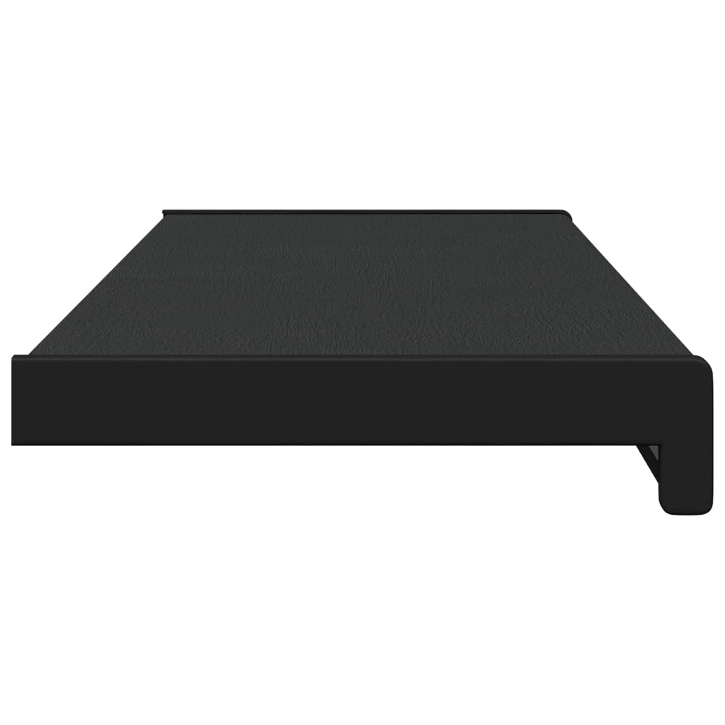 Soglia della Finestra Nero con Venature del Legno PVC CFW1784041