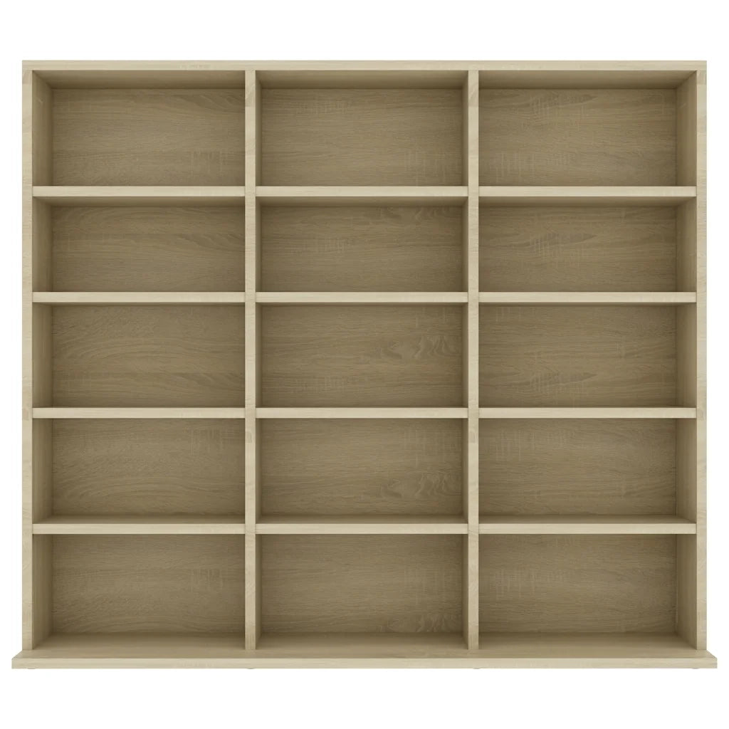 Armadietto CD Rovere Sonoma 100x23x89,5 cm in Legno Multistrato CFW4255372