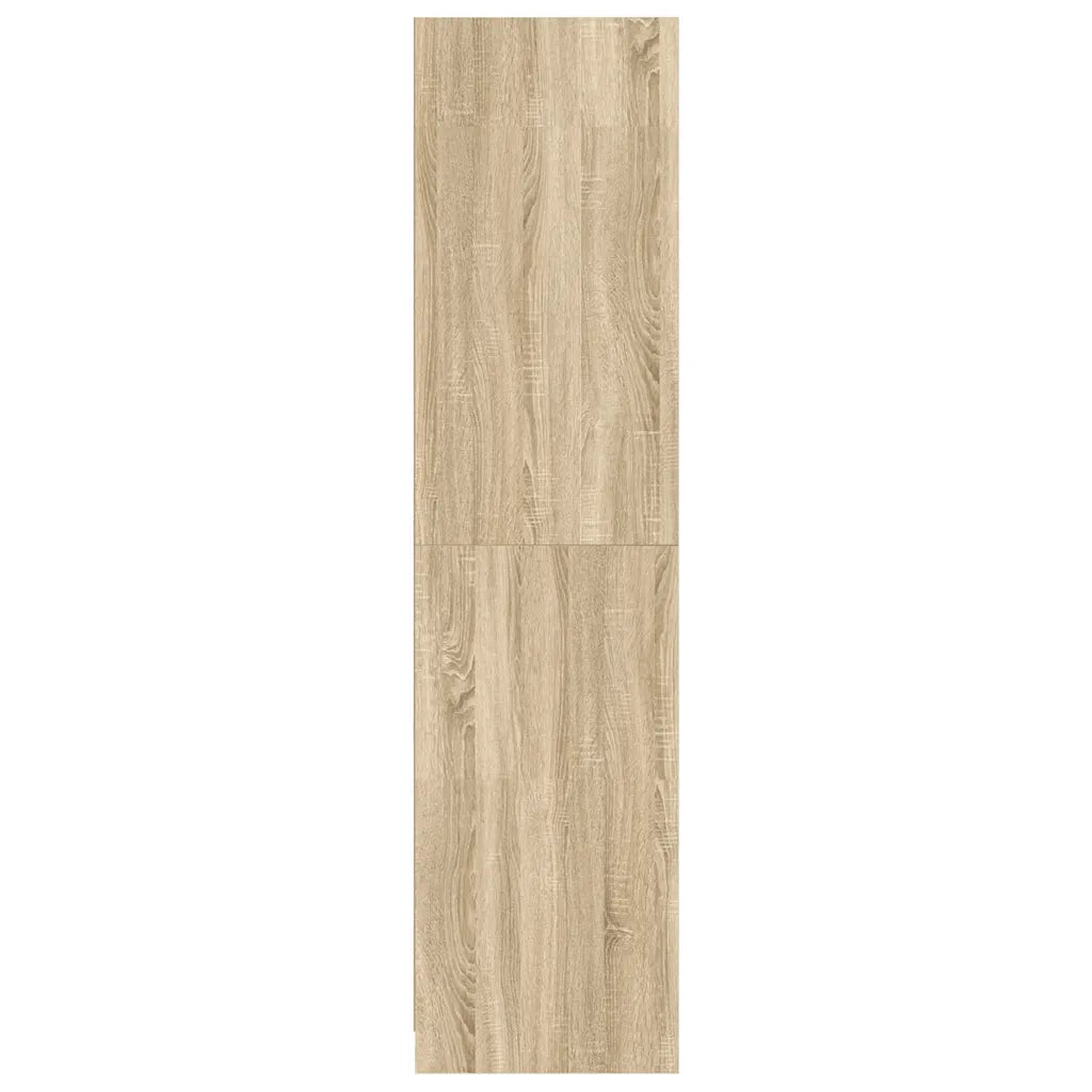 Armadio Cassetti Rovere Sonoma 50x50x200 cm Legno Multistrato CFW8426655