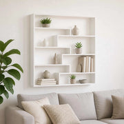 Scaffale da parete Bianco 103 x 17 x 102 cm 8015016