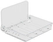 Pannello Opvouabile Acqua-Resistente - Pannello di Finestra Transparente - Organizzatore di Raccordo per Parete - Senza Foratura - Autoadesivo - Avviso di Sicurezza
