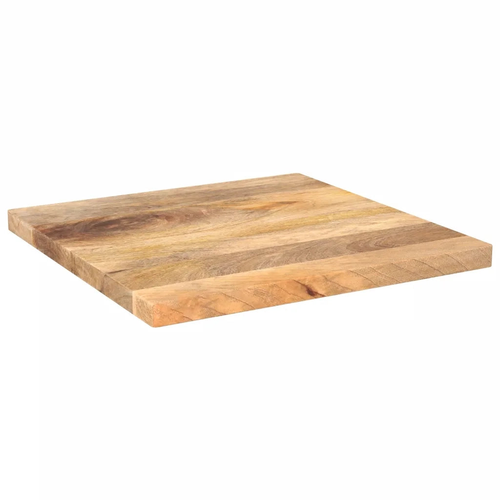 Piano per Tavolo 40x40x3,8 cm Quadrato Legno Massello di Pino 371509