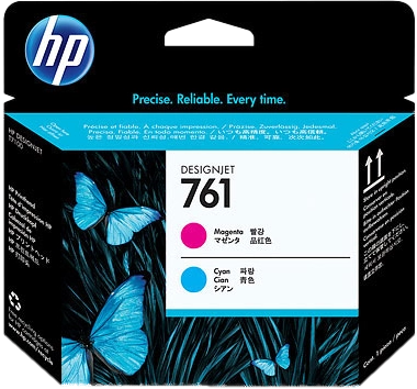 HP Testina di stampa magenta/ciano Designjet 761