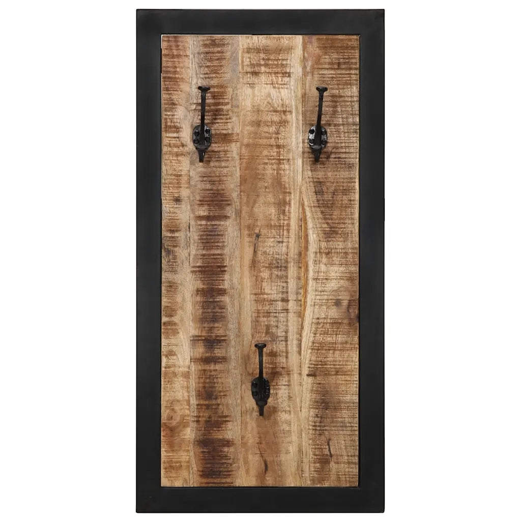 Appendiabiti 40x2x80 cm in Legno Massello Grezzo di Mango CFW7348309