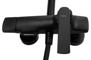 Set Doccia Rea Rebel Black Matt