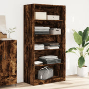 vidaXL Armadio Rovere Fumo 100x50x200 cm in Legno tecnico