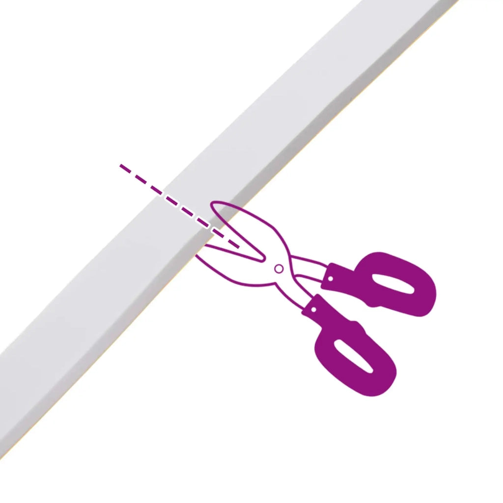 Nastro adesivo in schiuma 10 pcs Bianco 20mm x 5m Schiuma CR 42024143